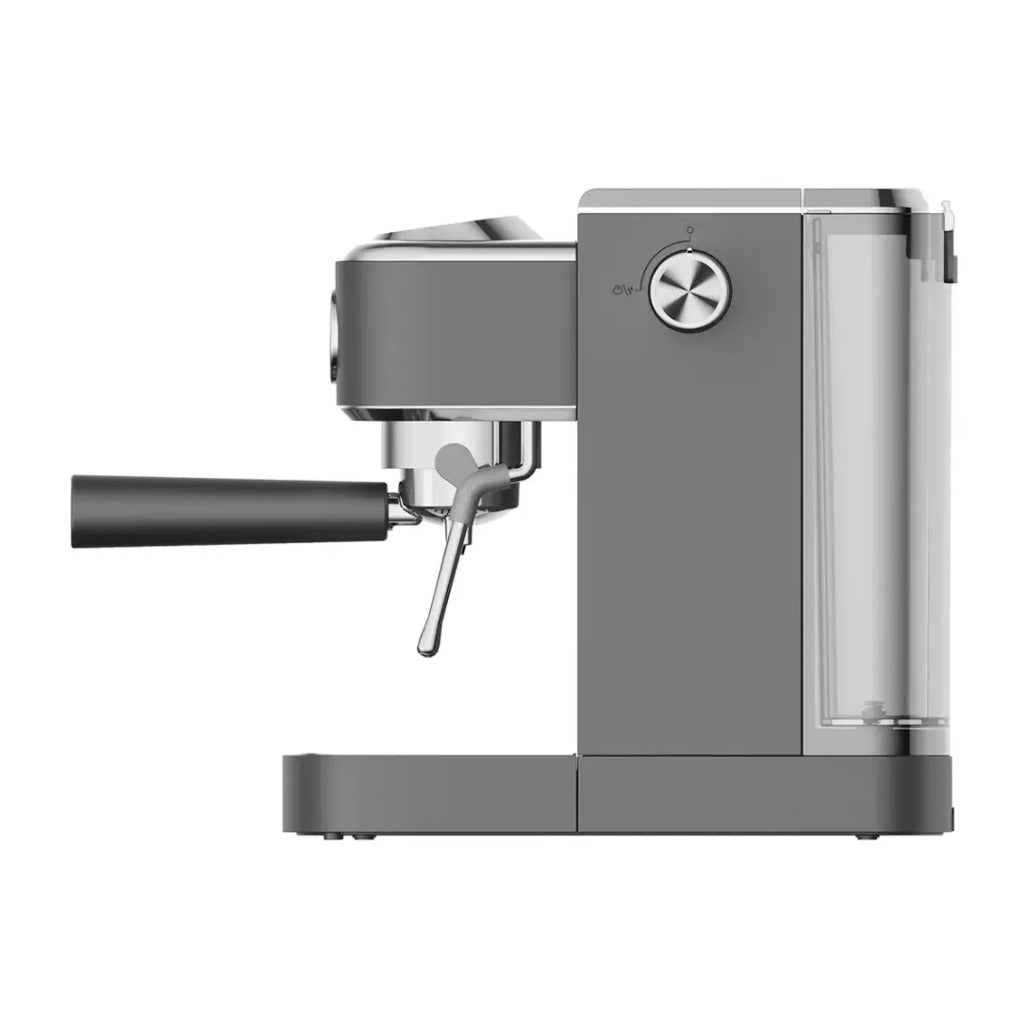 LePresso Hot & Cold Espresso Maker with Steam Wand and Pressure Gauge - Gray