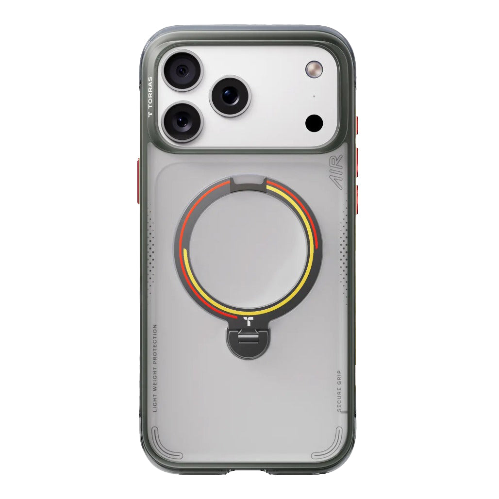 TORRAS X Germany Ostand Q3 Air Football Limited for iPhone 17 Pro / iPhone 17 Pro Max - Iron