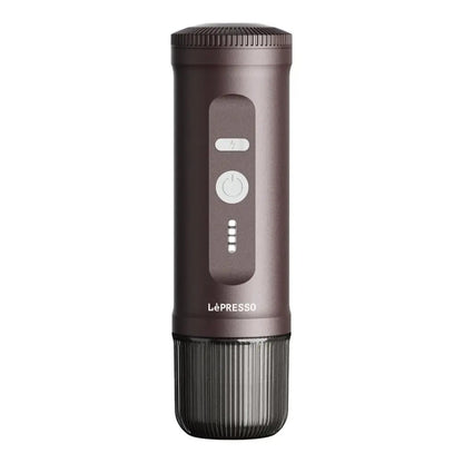Lepresso Portable 2-in-1 Espresso Maker - Brown