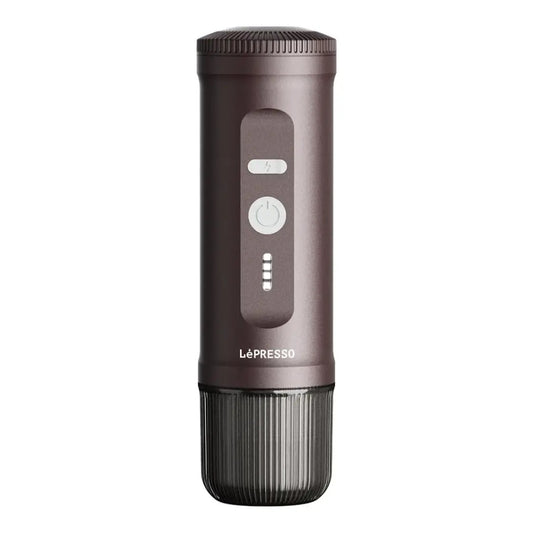 Lepresso Portable 2-in-1 Espresso Maker - Brown