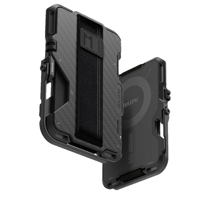 Aulumu G03 Multi-Tool Magnetic Metal Wallet | Carbon Fiber Cover | Magnetic
