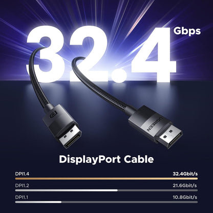 UGREEN 8K DisplayPort Cable 1.4 - DP to DP - 3M/5M