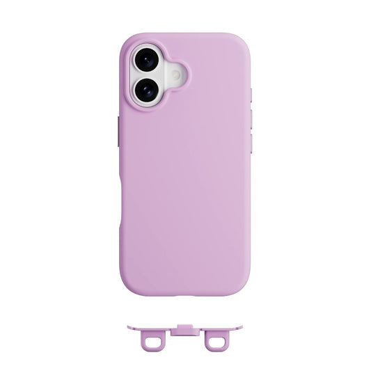 MagEasy Vibrant M Shockproof Protective iPhone 16 Case - Lavender