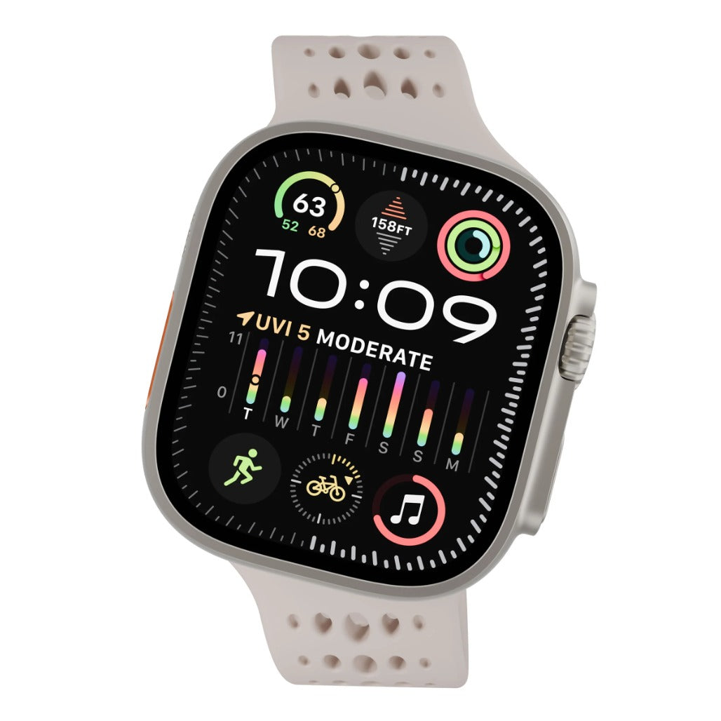 Decoded Silicone Ares O Buckle Watch Band | Clay | 44mm to 49mm
