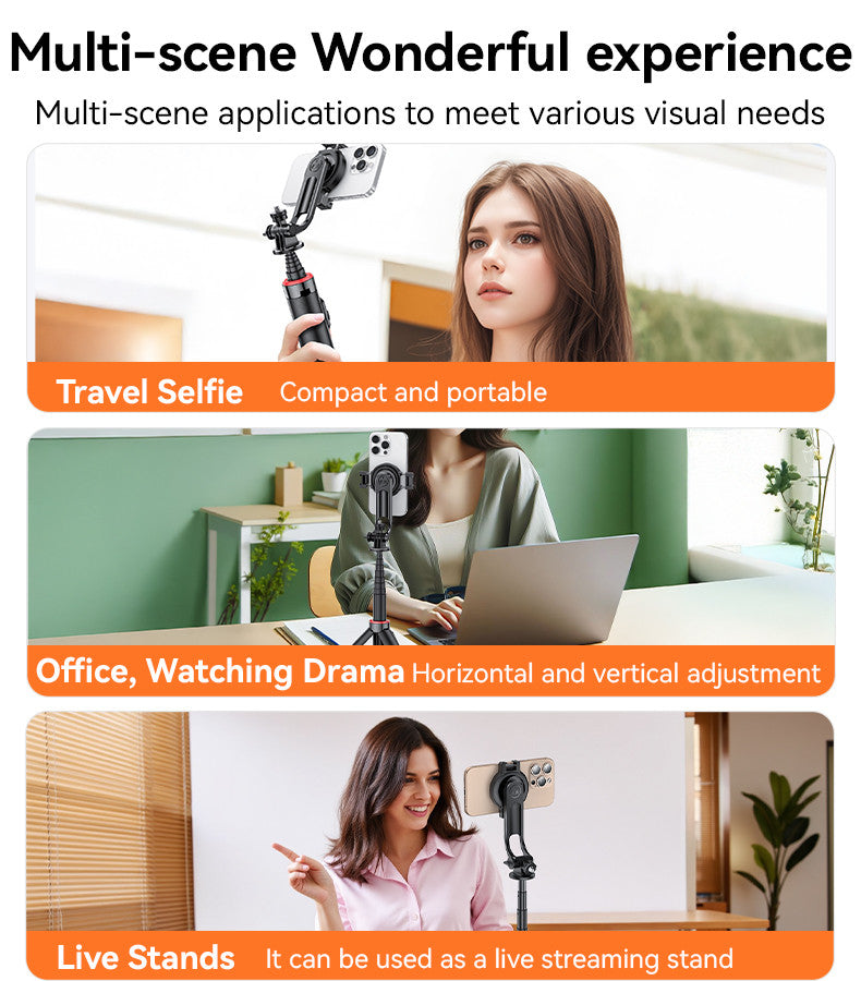 Yesido SF24 Selfie Stick Tripod & Detachable Remote