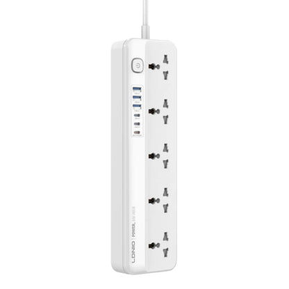 LDNIO Surge Protected Power Strip - 2500W, 3 USB-C PD 20W, 3 USB-A Fast Charging Ports - SC5614C