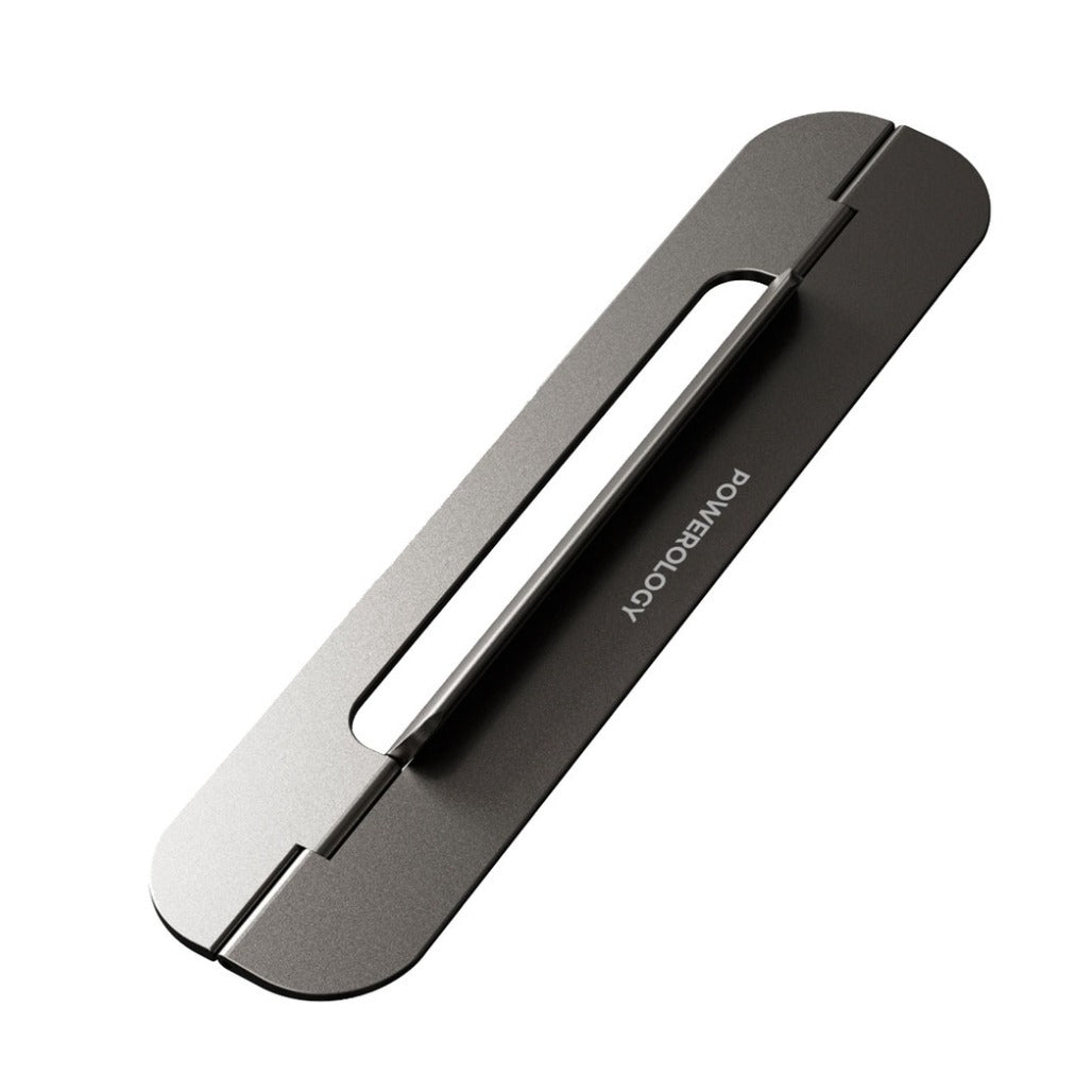 Powerology Ultra-Thin Laptop Stand - Grey - PAFPLSGY