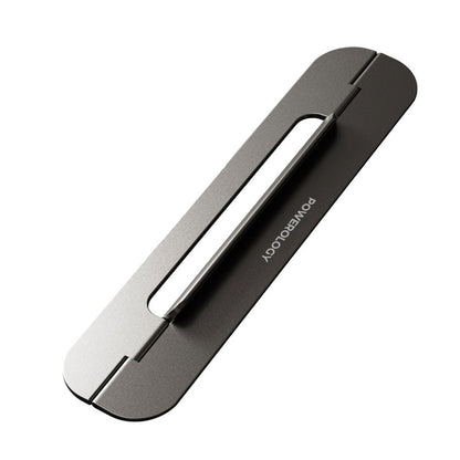 Powerology Ultra-Thin Laptop Stand - Grey - PAFPLSGY