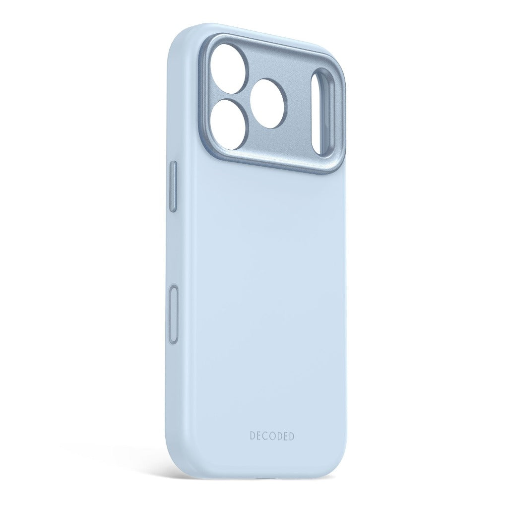 Decoded AntiMicrobial Silicone Case - Light Blue - iPhone 18 Pro/18 Pro Max
