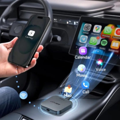 Acefast QC2 Wireless CarPlay/Android Auto AI Box - Grey