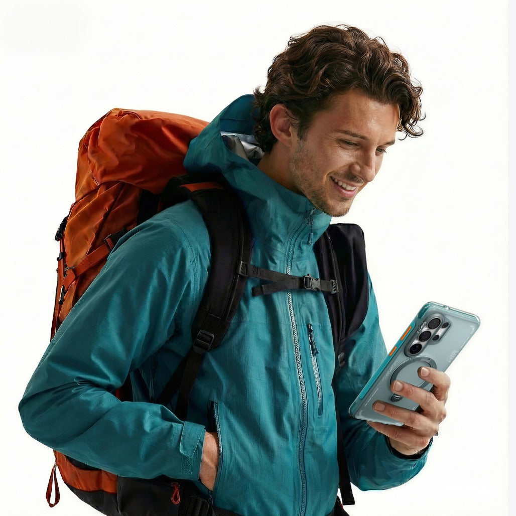 Torras Ostand Spin Q3 Air for Samsung S26 Ultra - Glacier Sprint