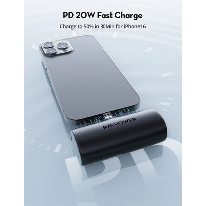 RAVPower RP-PB1221 5000mAh Nano 20W USB-C Power Bank