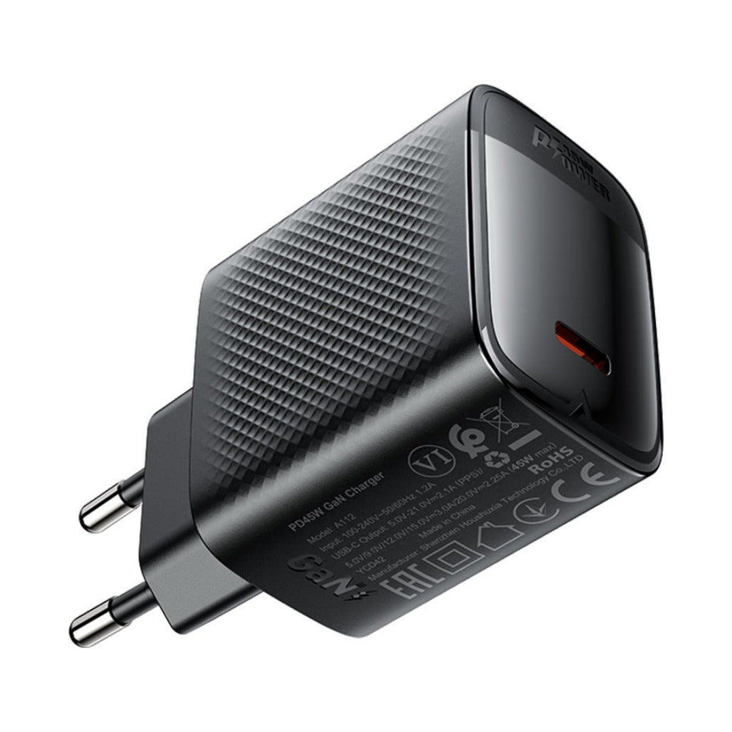 Acefast Fast Charge Wall Charger A112 PD45W (1xUSB-C) EU