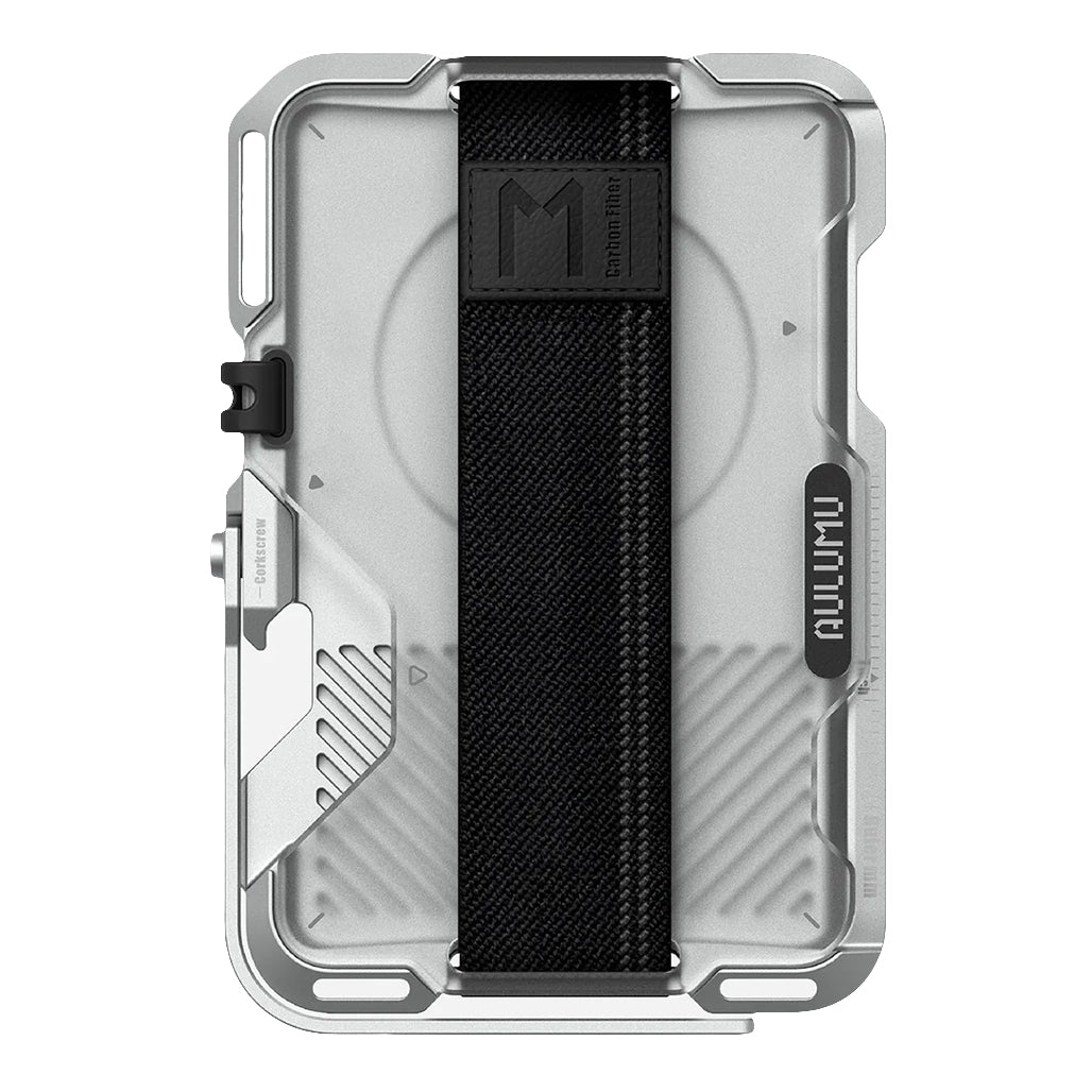 Aulumu G03 Multi-Tool Magnetic Metal Wallet | Frosted Cover | Magnetic