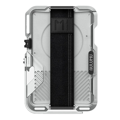 Aulumu G03 Multi-Tool Magnetic Metal Wallet | Frosted Cover | Magnetic