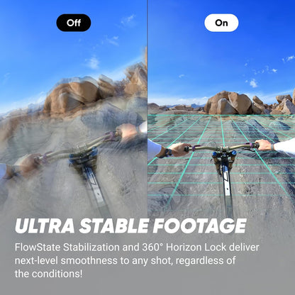 Insta360 X4 Adventure Bundle - Waterproof 8K 360 Action Camera