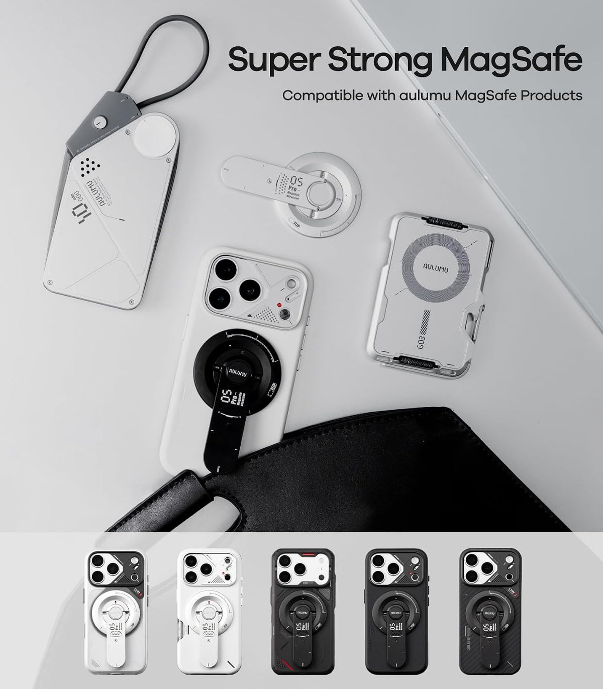 Aulumu G05 Pro Multi-Function Mag Kickstand