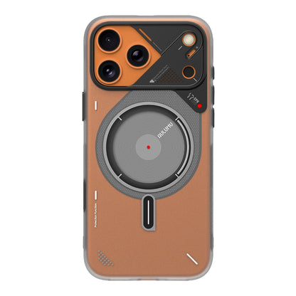 Aulumu A17 Frosted Case for iPhone 17 Pro / 17 Pro Max - Translucent Gray | Subtle Glow-in-the -Dark | MagSafe