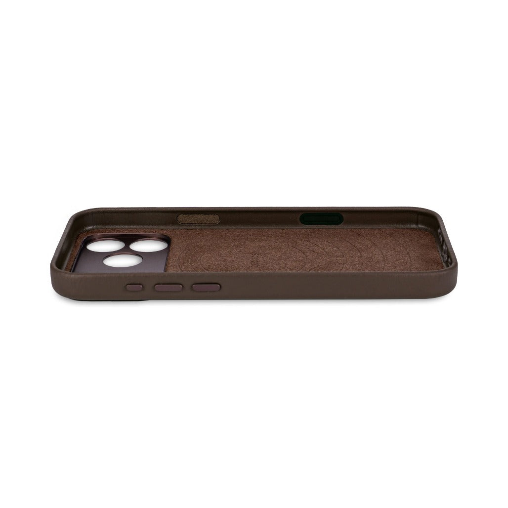 Decoded Leather Case | Chocolate Brown | iPhone 17 Pro / iPhone 17 Pro Max