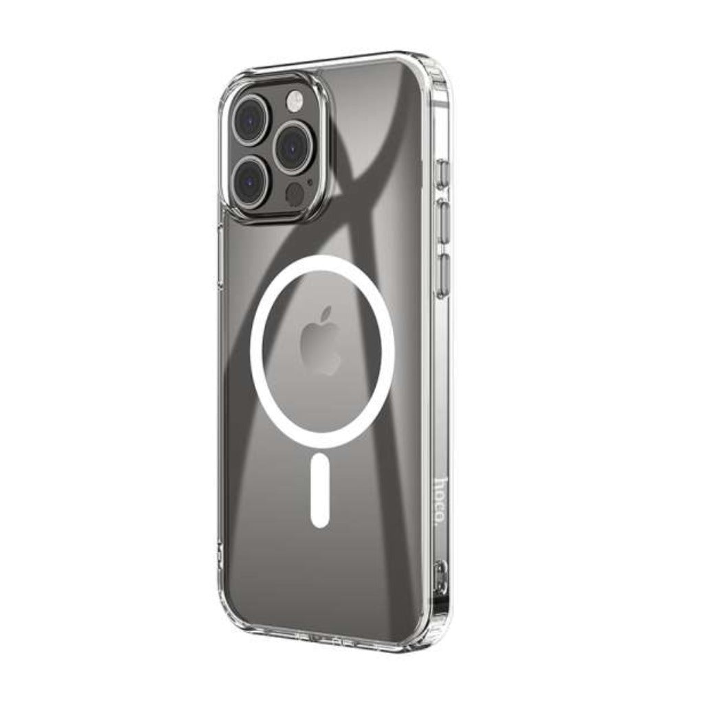 HOCO Magnetic Case for iPhone 15 Pro - Transparent