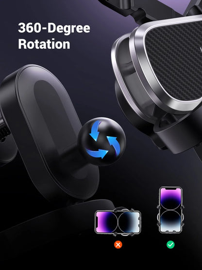 UGREEN Retractable Air Vent Gravity Cell Phone Holder Cradle with Hook - 80871