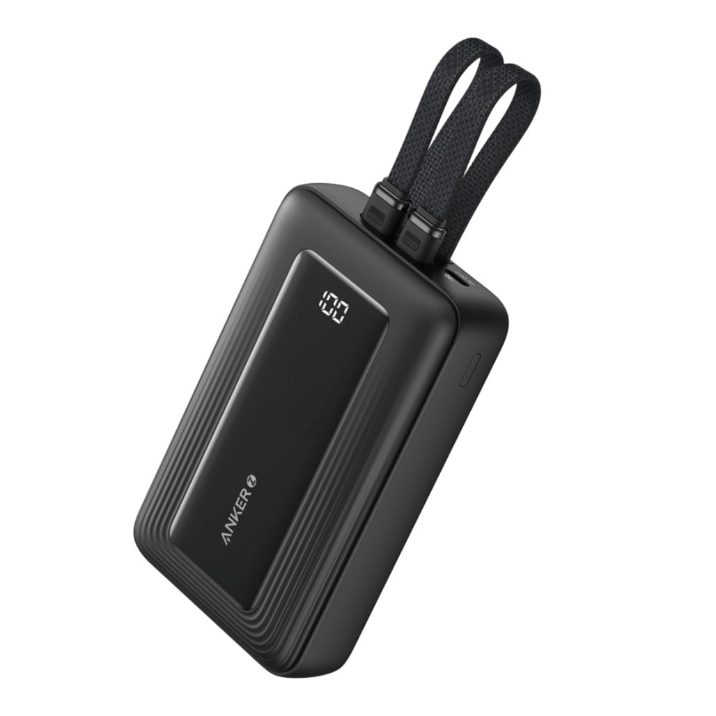 Anker Zolo Power Bank (20K, Built-In USB-C and Lightning Cable) - A1680H11