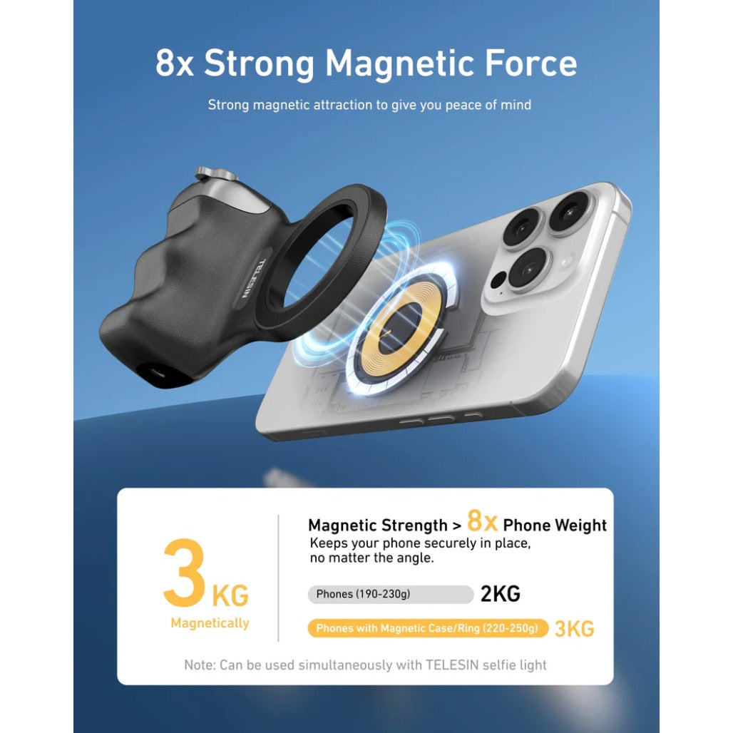 Telesin Fun Shot Magnetic Grip 2