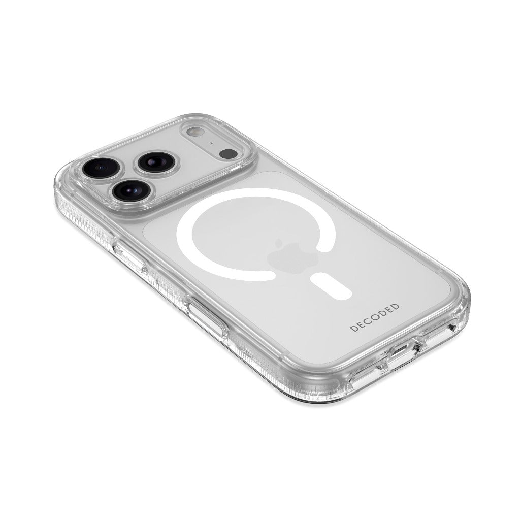 Decoded DropTec Clear Case - Transparent - iPhone 18 Pro/18 Pro Max