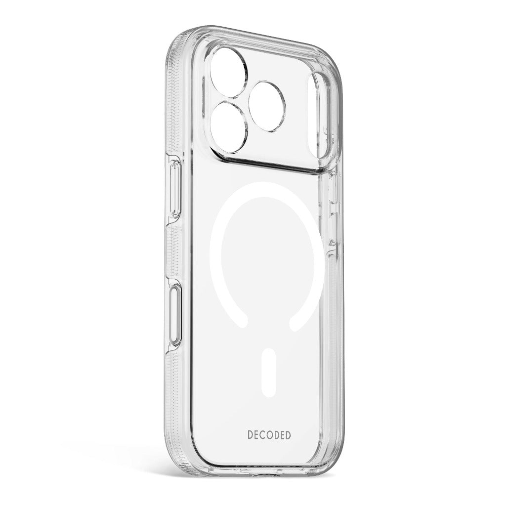 Decoded DropTec Clear Case - Transparent - iPhone 18 Pro/18 Pro Max