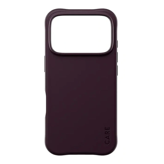 CARE by PanzerGlass Samba Case with MagSafe for iPhone 18 Pro Max - Dark Cherry
