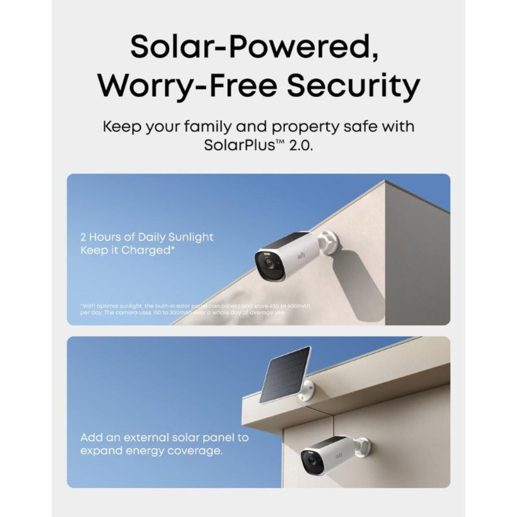 Eufy eufyCam E40 2-Cam Kit - HomeBase S380 and Solar Panel
