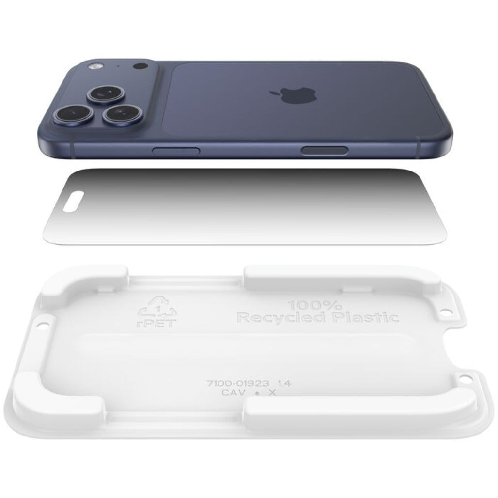 Belkin InvisiGlass Privacy Filter Screen Protector for iPhone 17 Pro Max