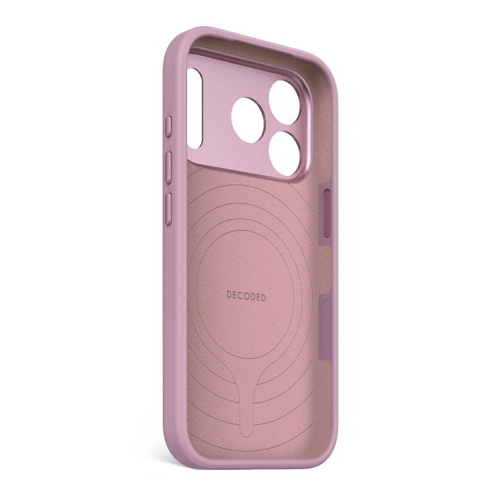 Decoded AntiMicrobial Silicone Case | Rosette | iPhone 17 Pro