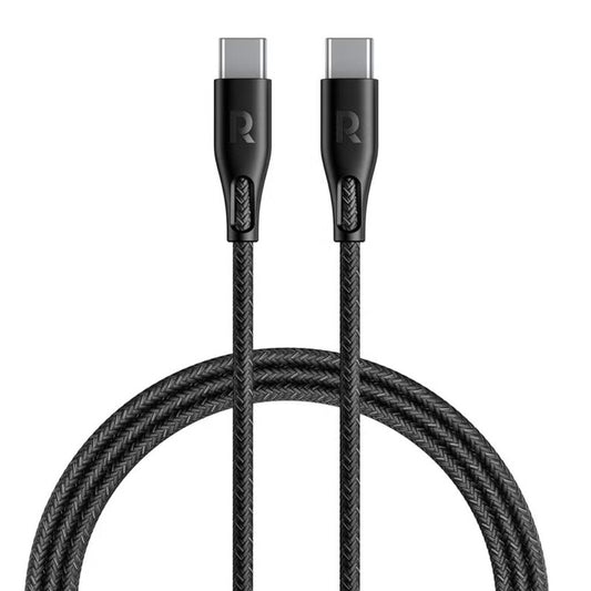RAVPower 60W Fast Charging Nylon Braid Type-C to C Cable - 2M - RP-CB1031