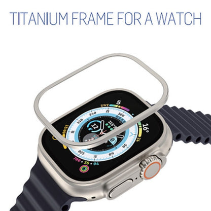 Blueo Titanium Frame for Apple Watch Ultra 49 mm - Black
