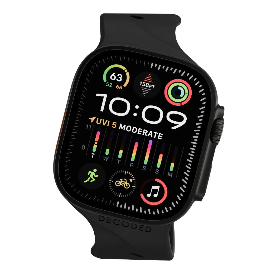 Decoded Silicone Ares Splice Buckle Watch Band | 44mm to 49mm