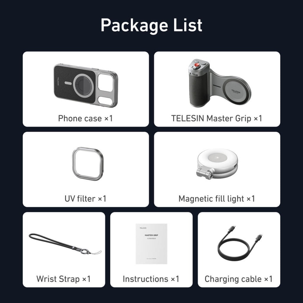 TELESIN Master Grip for iPhone 17 Pro Max