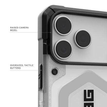 UAG Pathfinder Clear iPhone 17 Pro Max Case - Ice/Silver