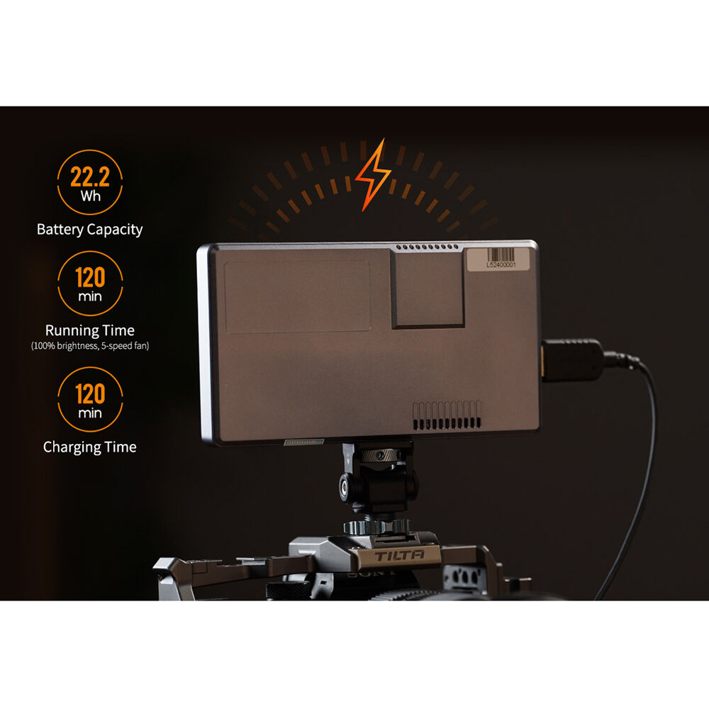 FeelWorld P6XL 6" On-Camera Field Monitor with Built-In Battery