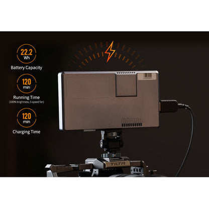 FeelWorld P6XL 6" On-Camera Field Monitor with Built-In Battery