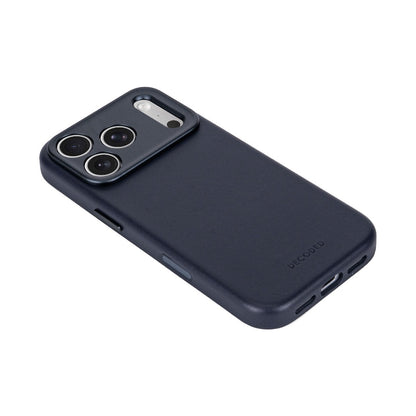 Decoded Leather Case - Midnight Blue - iPhone 18 Pro/18 Pro Max