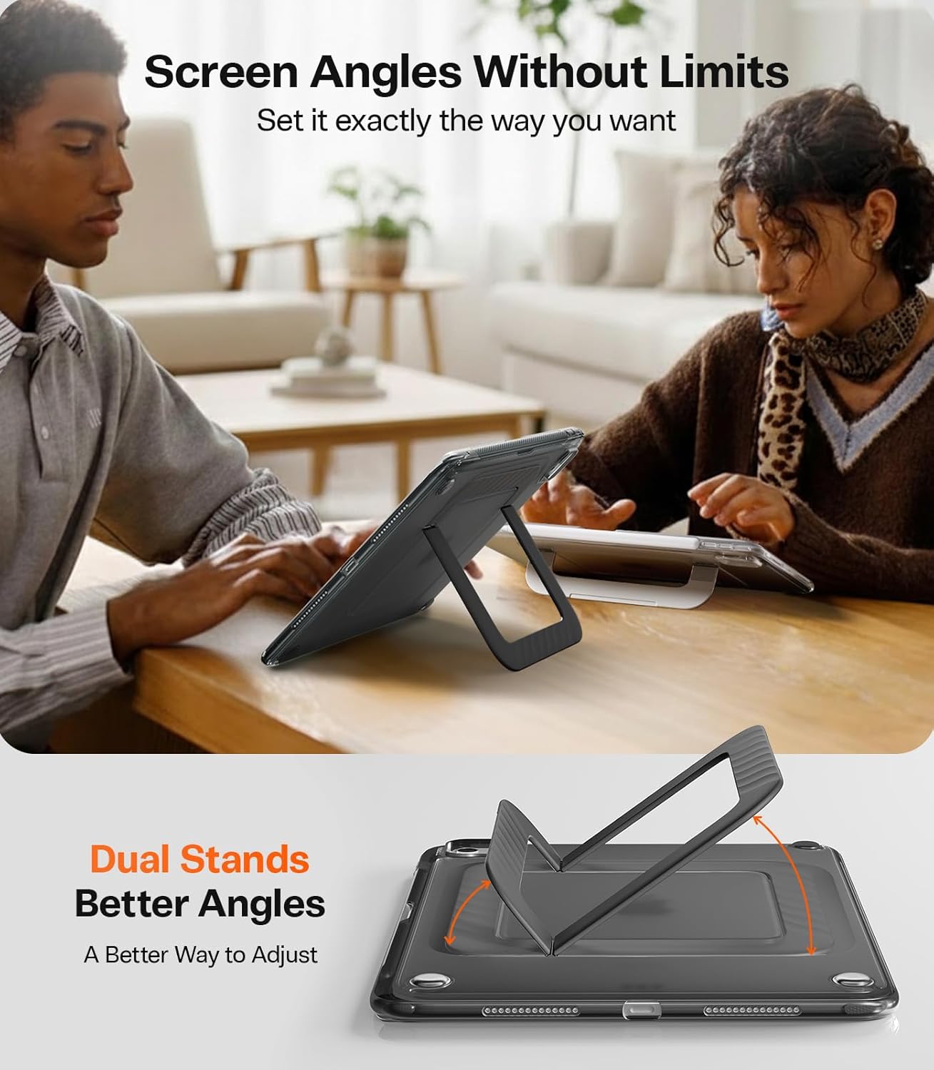 Torras Ostand K3 Neo - Pencil Holder for iPad Pro 11