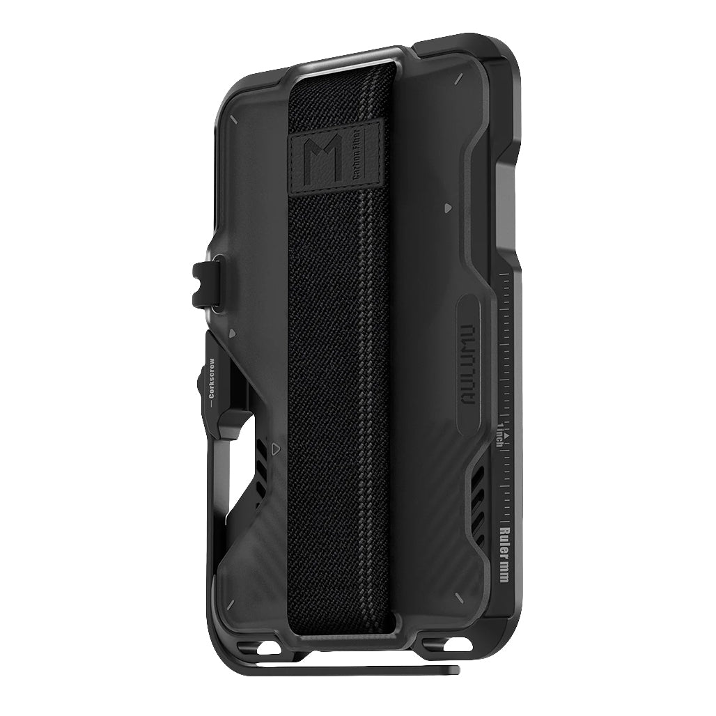Aulumu G03 Multi-Tool Magnetic Metal Wallet | Frosted Cover | Magnetic