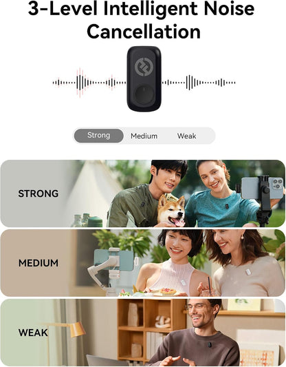 Hollyland LARK A1 Wireless Microphone - Combo Blue