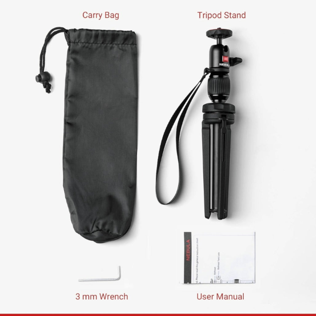 Nebula Adjustable Tripod for Capsule - Adjustable Tripod Stand