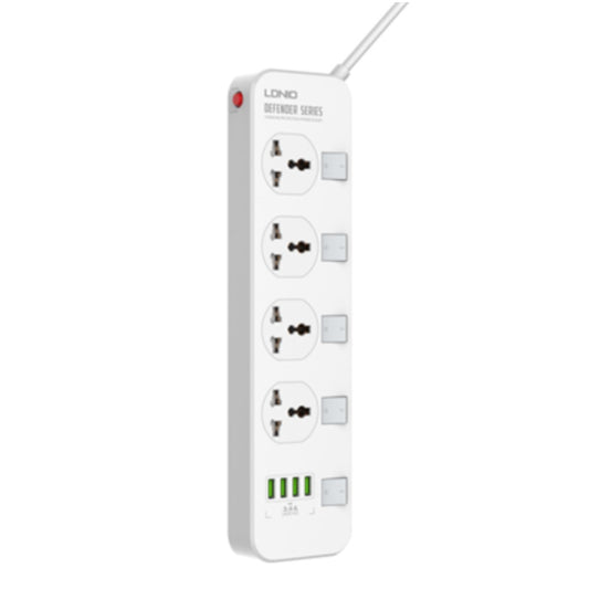 LDNIO 4 AC Outlets Universal Power Strip - SC4408