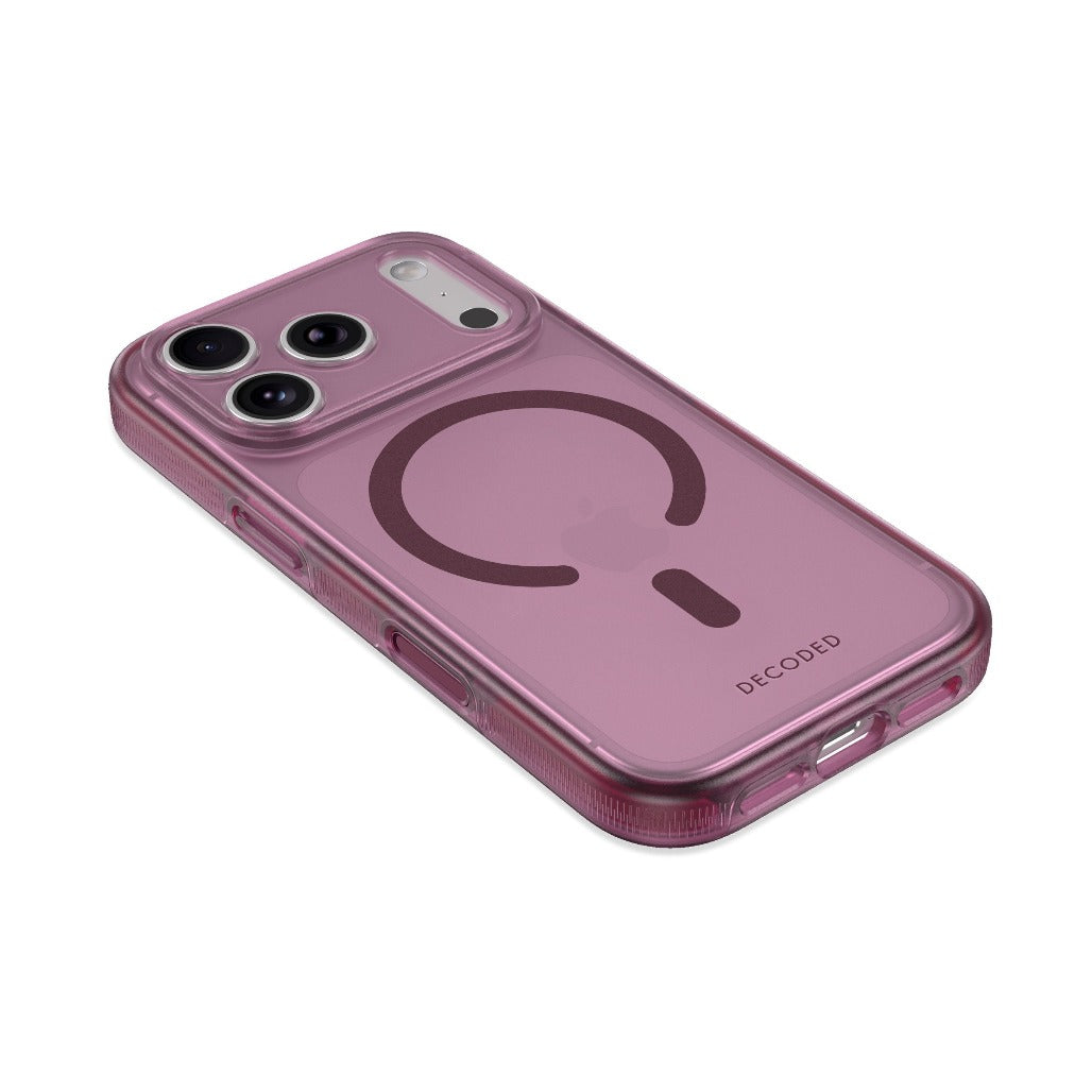 Decoded DropTec Clear Case - Frosted Sapphire - iPhone 18 Pro/18 Pro Max