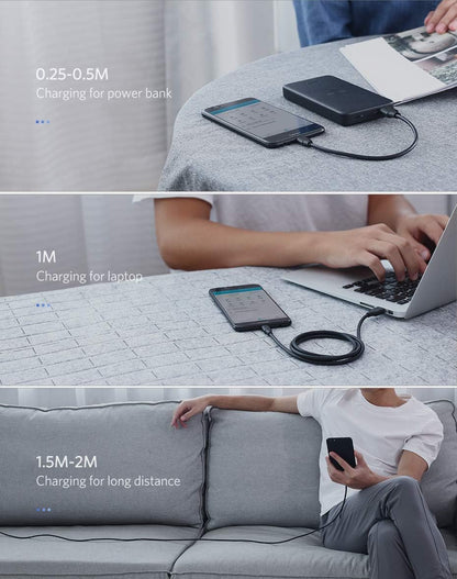 UGREEN 2.0 A USB-A & Micro-USB Data and Charging Cable