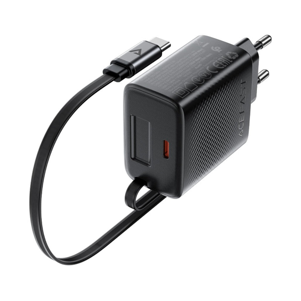 Acefast Fast Charge Wall Charger A110 PD30W (USB-C+USB-C cable) EU