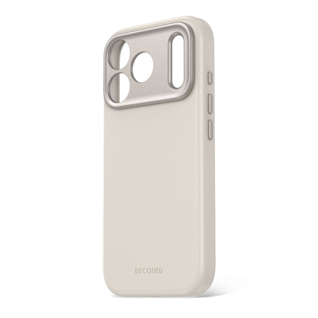 Decoded AntiMicrobial Silicone Case - Pebble Grey - iPhone 18 Pro/18 Pro Max